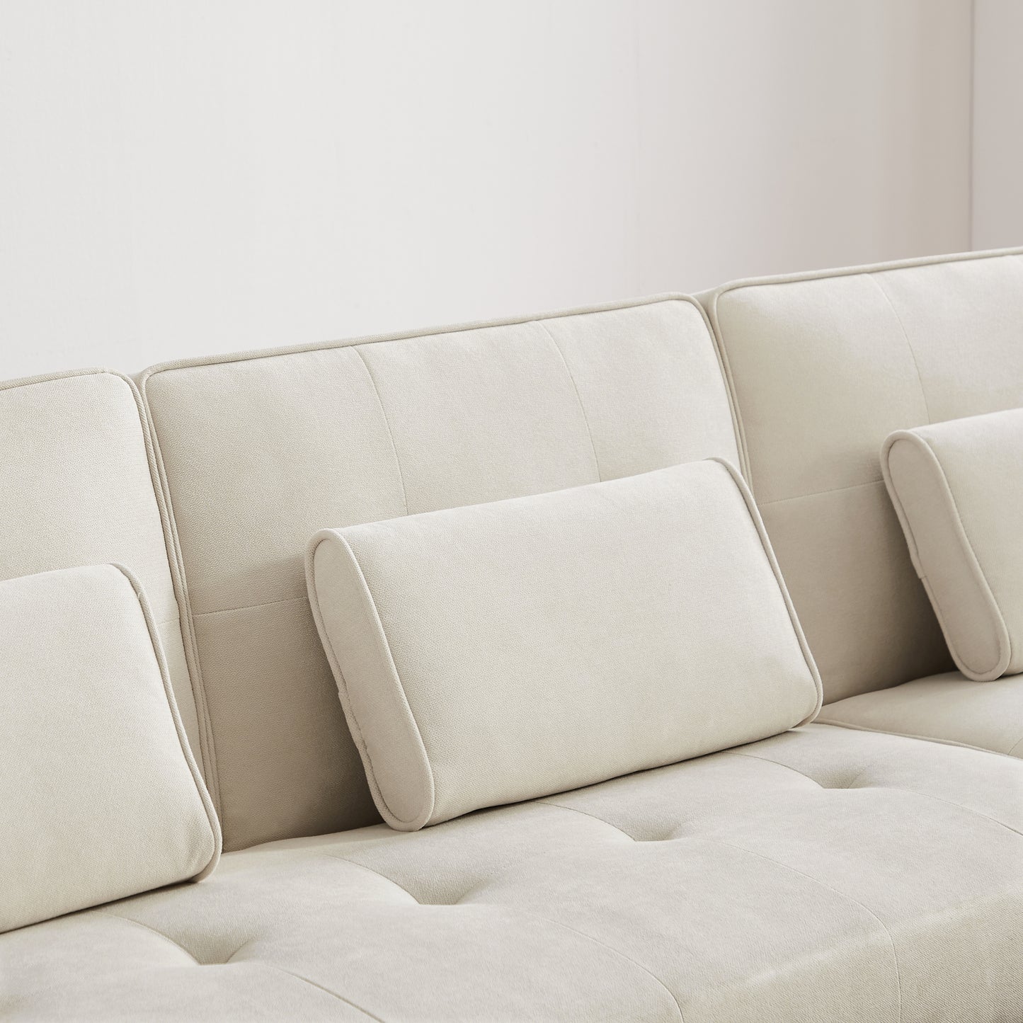 Convertible Sectional Sofa Sleeper, Right Facing