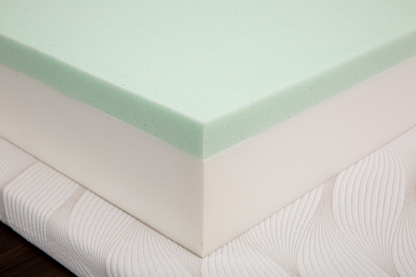 8" Green Tea Infused Memory Foam Mattress - Queen