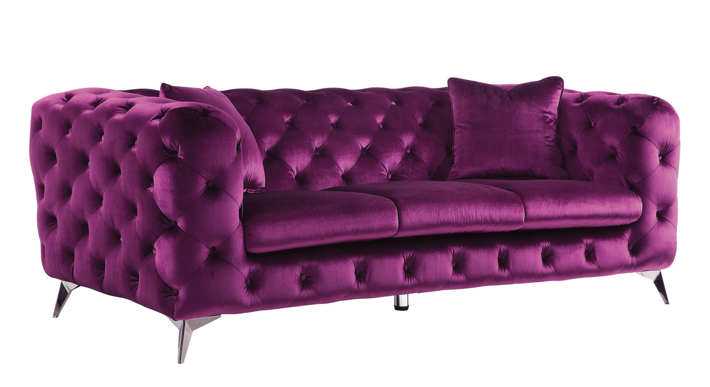 ACME Atronia Sofa, Purple Fabric