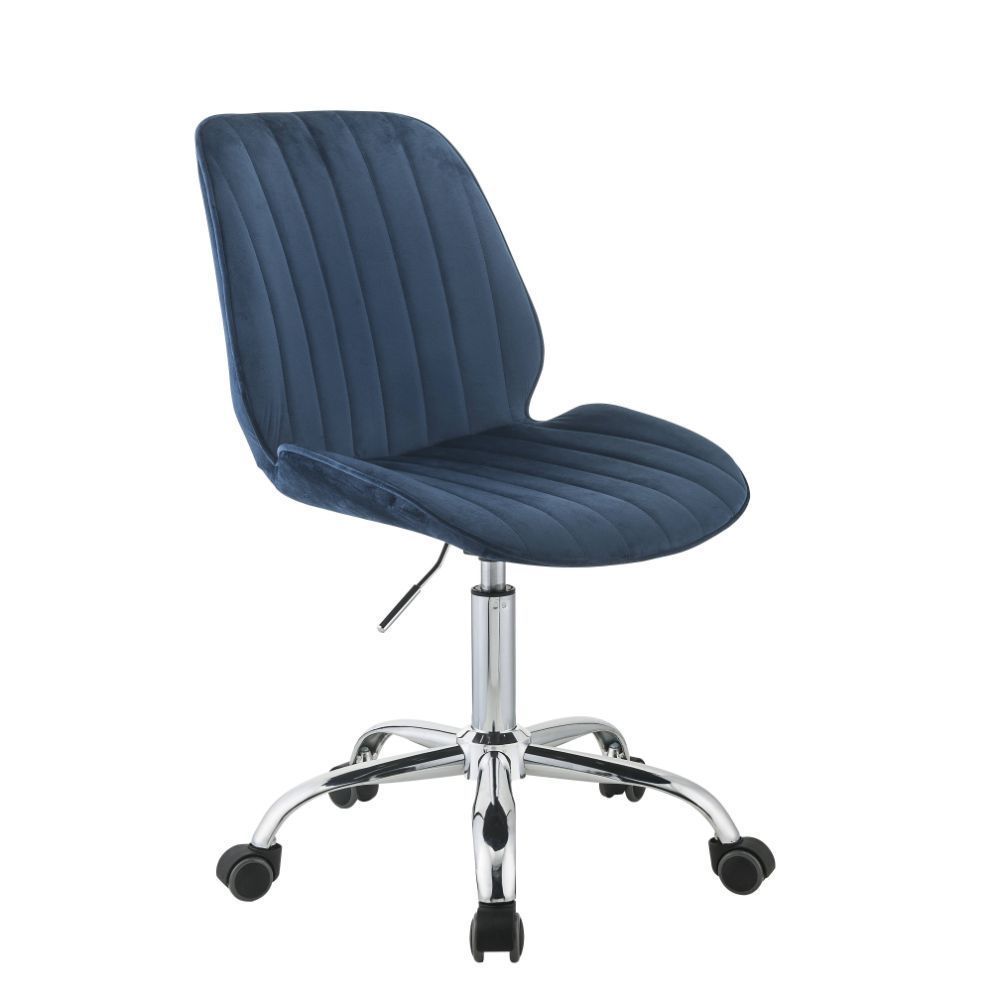 Muata Office Chair Twilight Blue Velvet