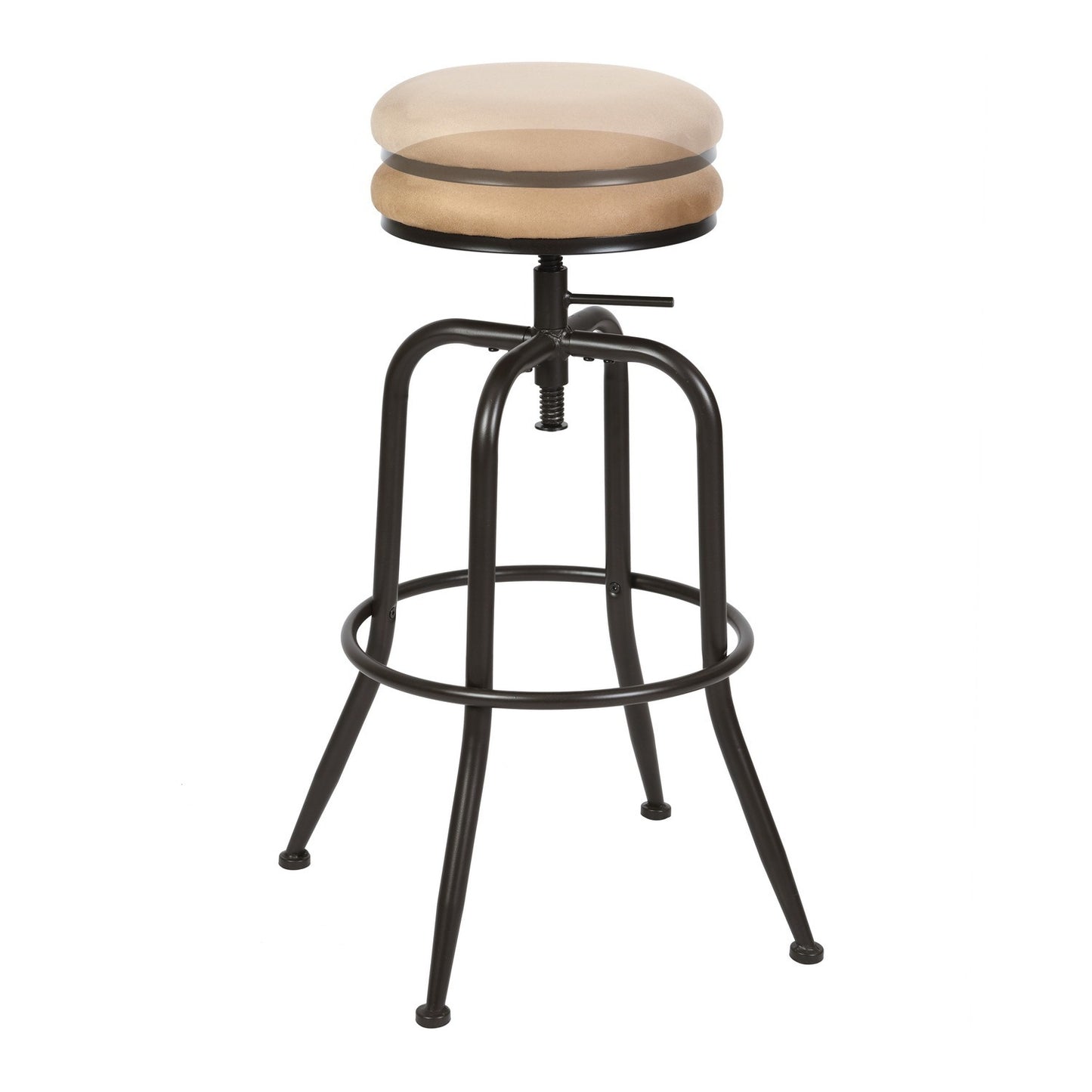 Walker Industrial Counter Bar Stools Set of 2