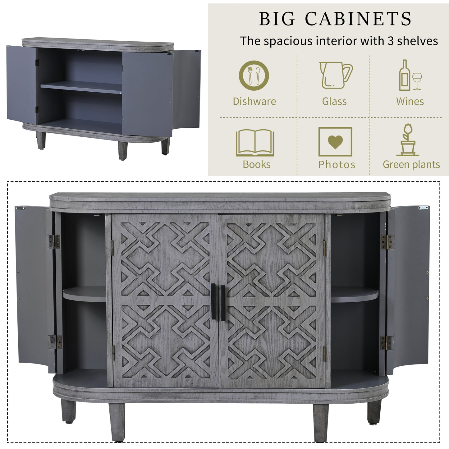 Astella Accent Storage Cabinet Sideboard