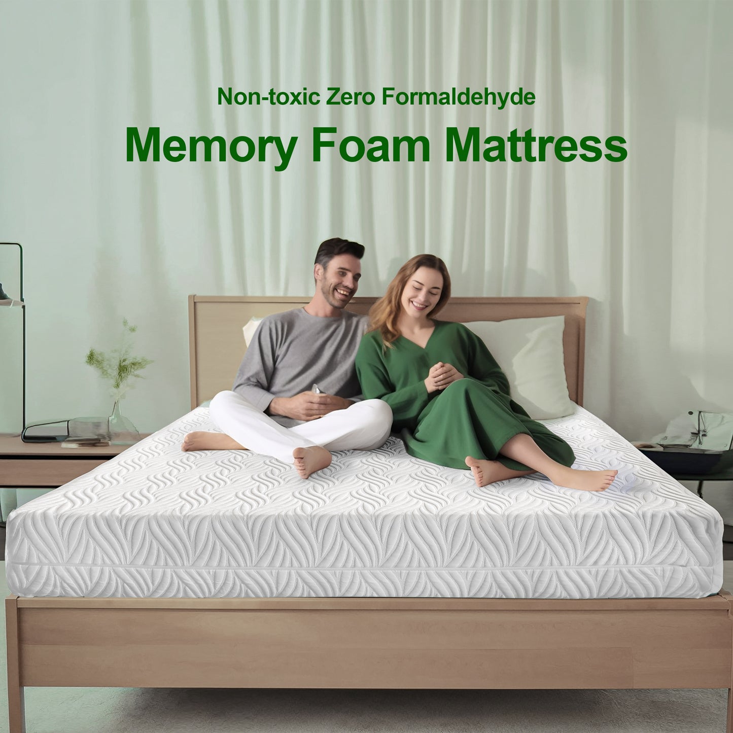 12 Inch Memory Foam Mattress with CertiPUR-US Certified - Full