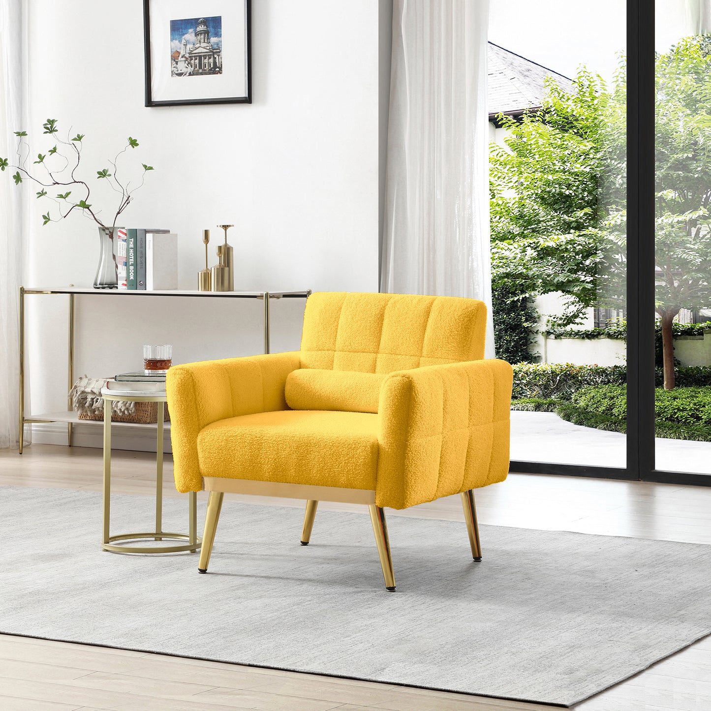 Teddy Accent Chair - Yellow