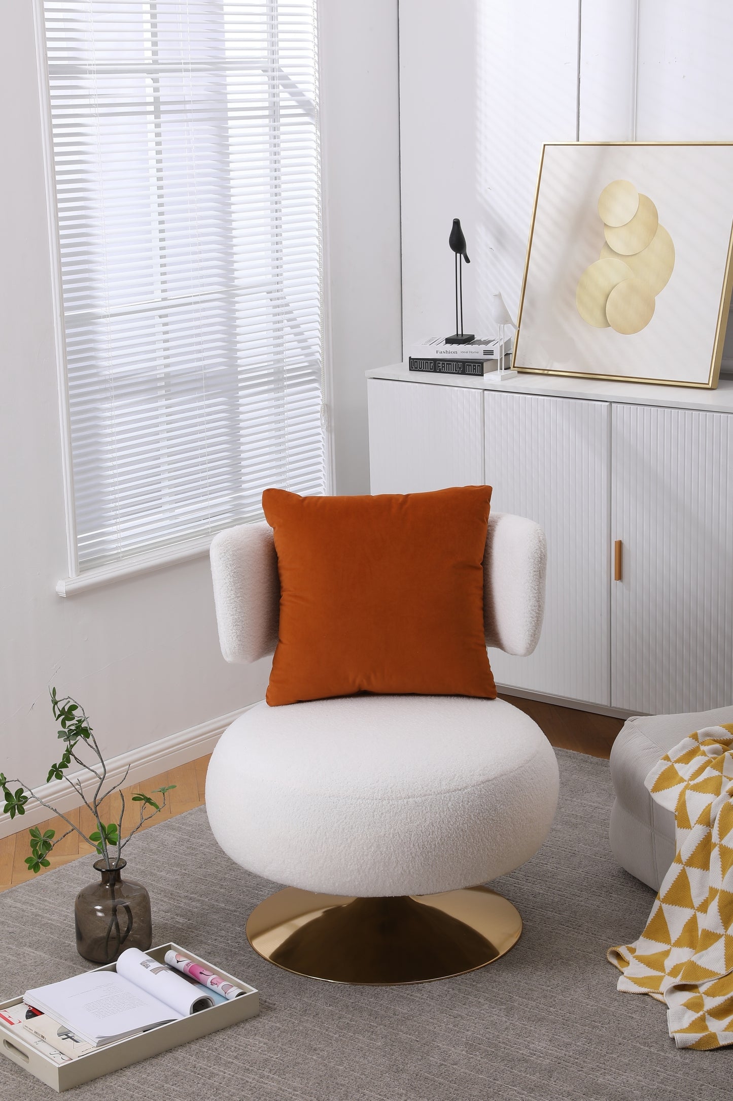 Swivel Accent Chair Armchair