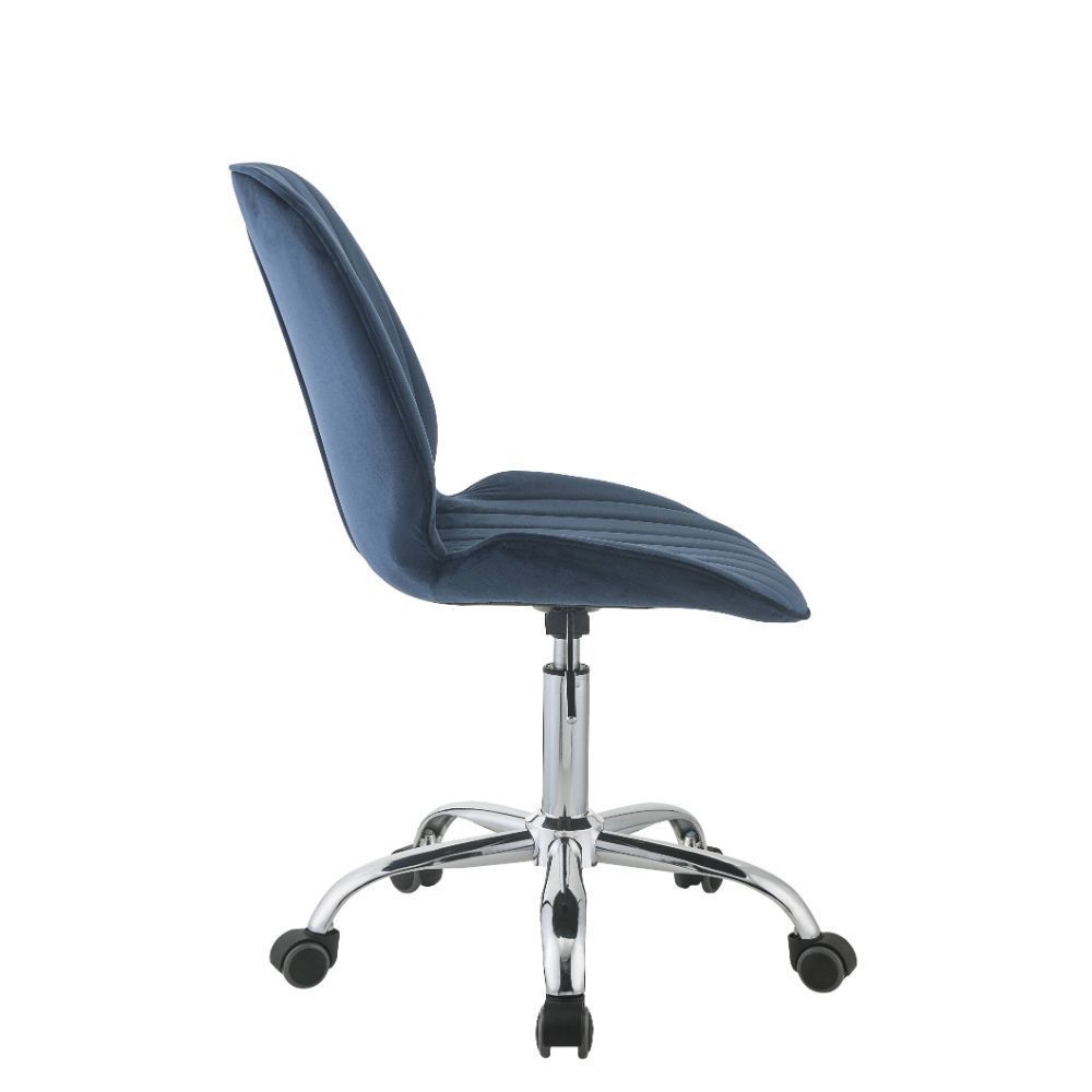 Muata Office Chair Twilight Blue Velvet