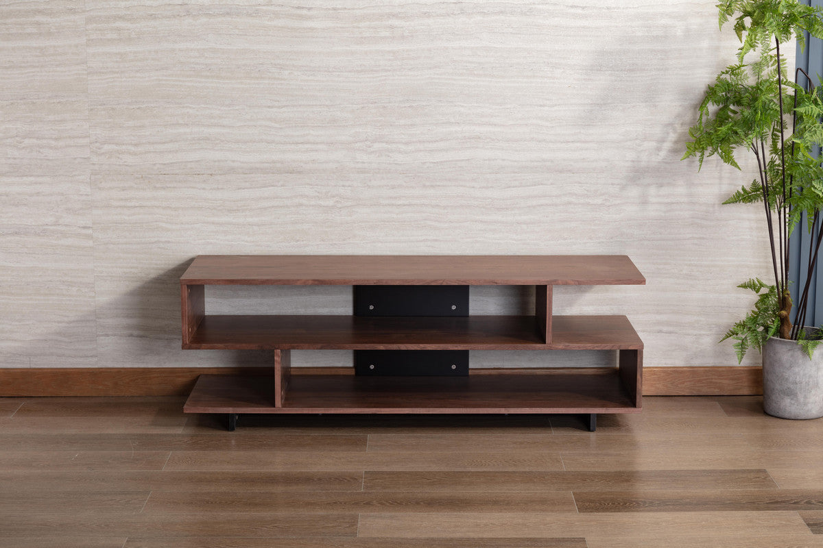 Iris Brown TV Stand