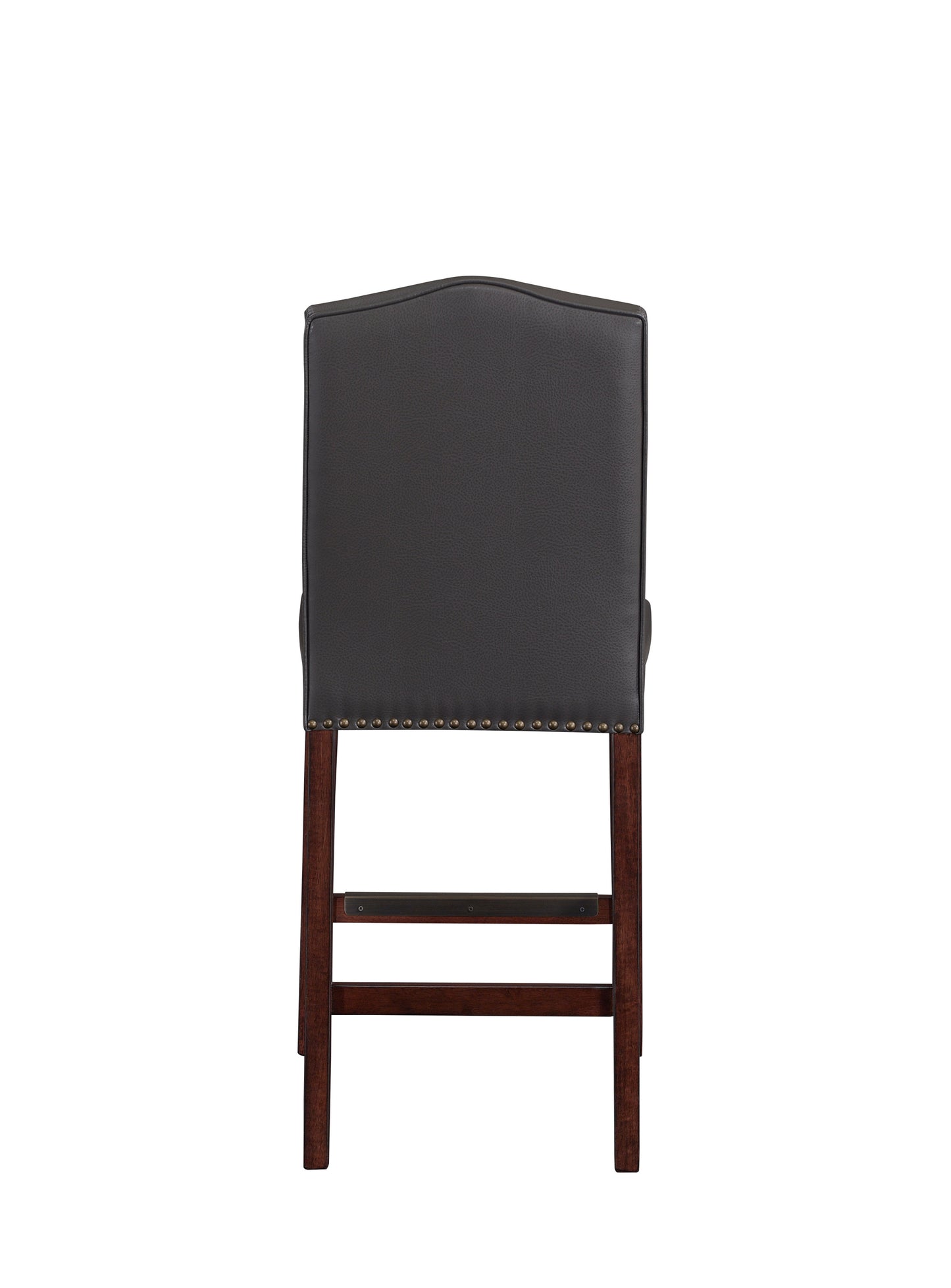 Claremont Gray Faux Leather Counter Stool