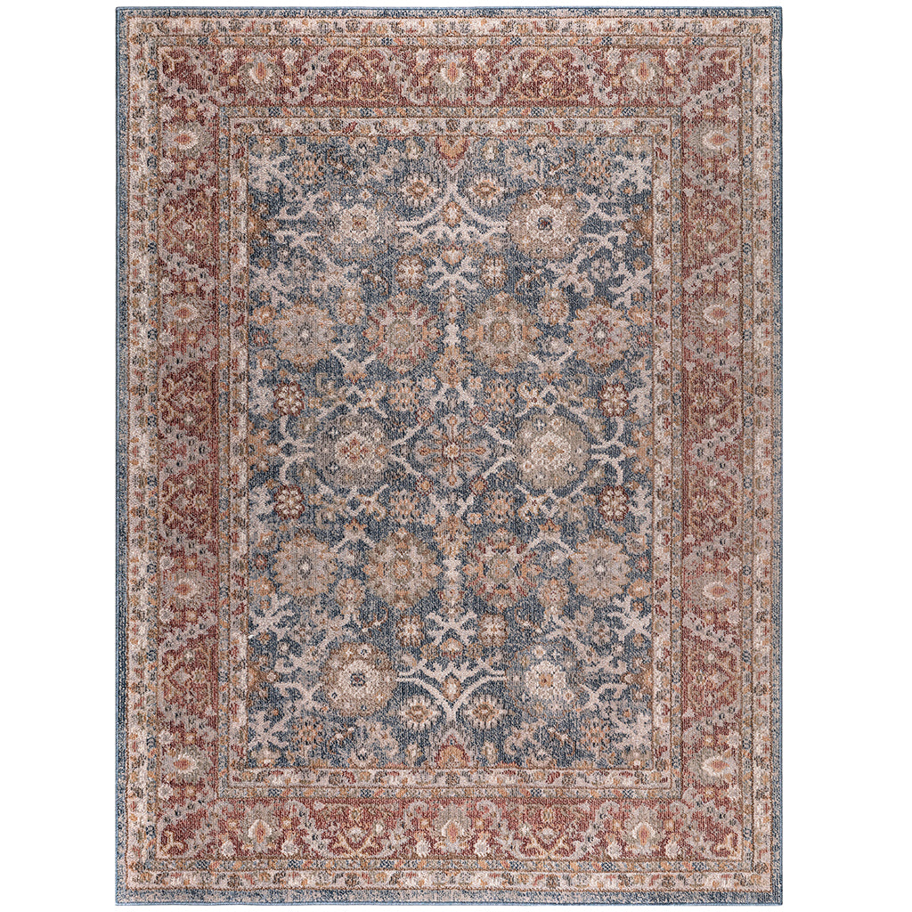 Faith Persian Bordered Traditional Woven Area Rug 5x7