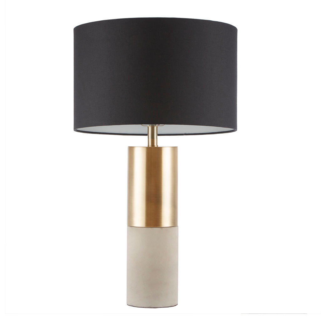 Modern Two-Tone Concrete Table Lamp